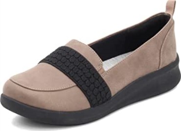 Mocasines Clarks Sillian 2.0 Zest Para Mujer Peltre 8,5 M