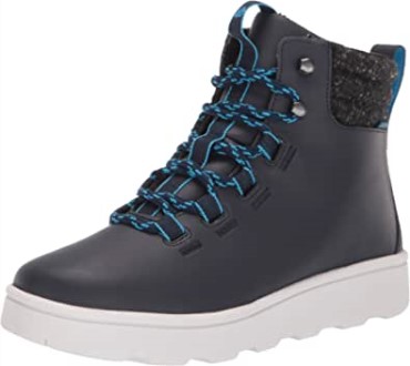 Botines Clarks Step Explore Hi Para Mujer Azul Marino Sintético