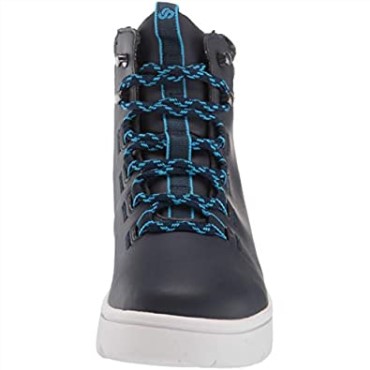 Botines Clarks Step Explore Hi Para Mujer Azul Marino Sintético