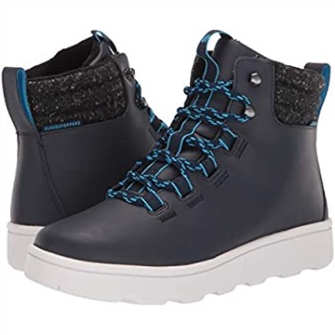 Botines Clarks Step Explore Hi Para Mujer Azul Marino Sintético