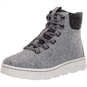 Botines Clarks Mujer Step Explorhi Fieltro Gris