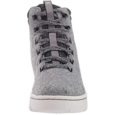 Botines Clarks Mujer Step Explorhi Fieltro Gris