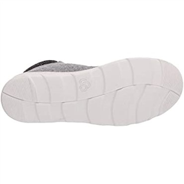 Botines Clarks Mujer Step Explorhi Fieltro Gris