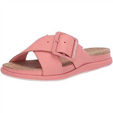 Sandalia Mujer Clarks Step June Shell Coral Sintético