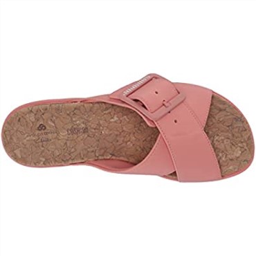 Sandalia Mujer Clarks Step June Shell Coral Sintético