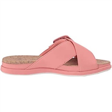 Sandalia Mujer Clarks Step June Shell Coral Sintético