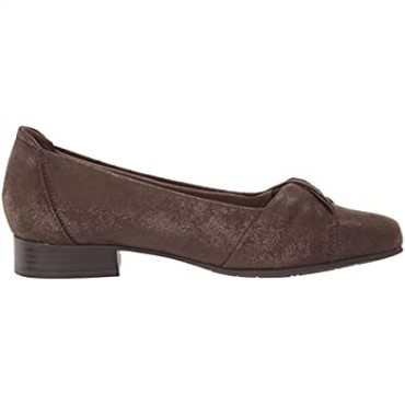 Clarks Bailarinas Tilmont Dalia Mujer Bronce Metalizado Textil