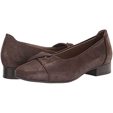 Clarks Bailarinas Tilmont Dalia Mujer Bronce Metalizado Textil