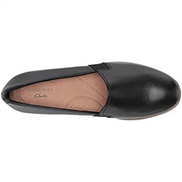 Mocasines Mujer Clarks Trish Diva Piel Negra
