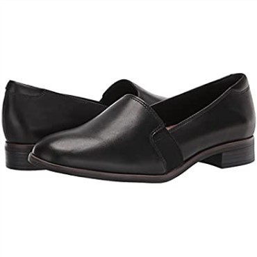 Mocasines Mujer Clarks Trish Diva Piel Negra