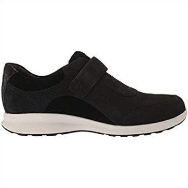 Zapatillas Bajas De Mujer Clarks Un Adorn Lo En Combinación De Ante Nubuck Negro