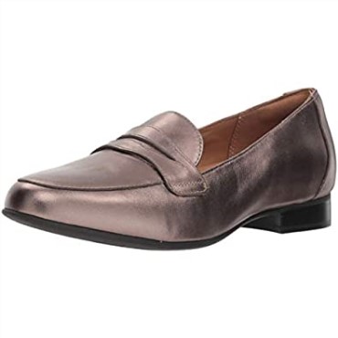 Clarks Un Blush Go Pebble Metalizado Cuero Para Mujer