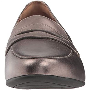 Clarks Un Blush Go Pebble Metalizado Cuero Para Mujer