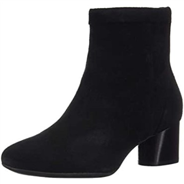 Clarks Un Cosmo Up Boot Mujer Ante Negro