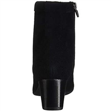 Clarks Un Cosmo Up Boot Mujer Ante Negro
