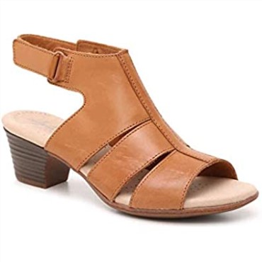 Sandalia Con Tacón Clarks Valarie Dalia Para Mujer