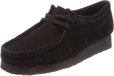 Clarks Wallabee Chukka Boot Mujer Negro
