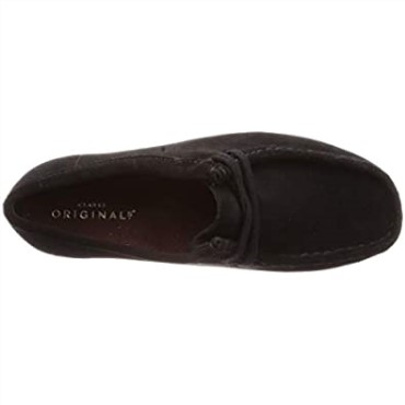 Clarks Wallabee Chukka Boot Mujer Negro