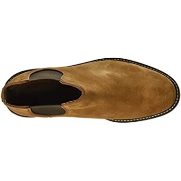 Bota Chelsea Jaxen Cola Suede Hombre Clarks