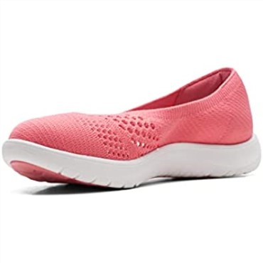 Mocasines Clarks Adella Moon De Punto Coral Para Mujer