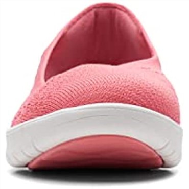 Mocasines Clarks Adella Moon De Punto Coral Para Mujer