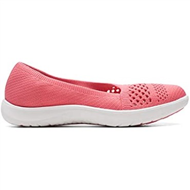 Mocasines Clarks Adella Moon De Punto Coral Para Mujer