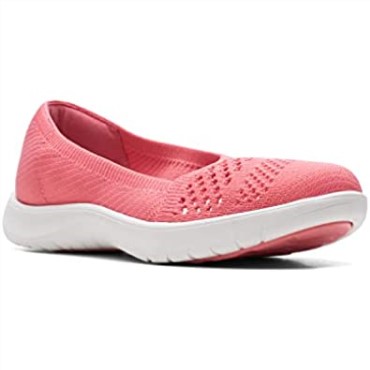 Mocasines Clarks Adella Moon De Punto Coral Para Mujer