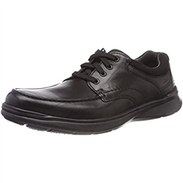Cotrell Edge Zapatos Casuales De Cuero Con Cordones Para Hombre Clarks Negro