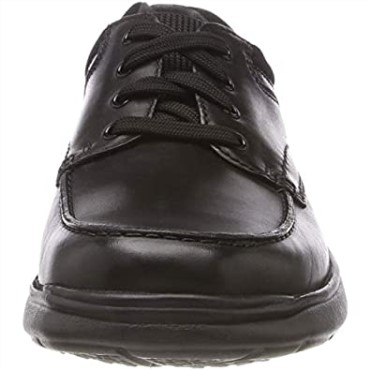 Cotrell Edge Zapatos Casuales De Cuero Con Cordones Para Hombre Clarks Negro