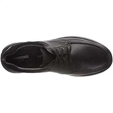 Cotrell Edge Zapatos Casuales De Cuero Con Cordones Para Hombre Clarks Negro