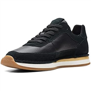 Craft Run Encaje Negro Combinación Clarks