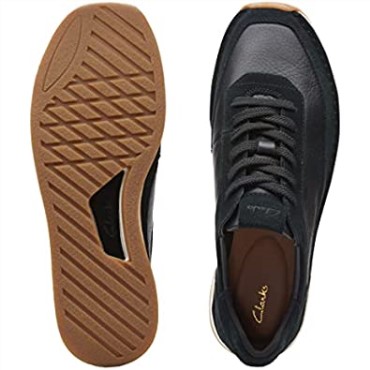 Craft Run Encaje Negro Combinación Clarks