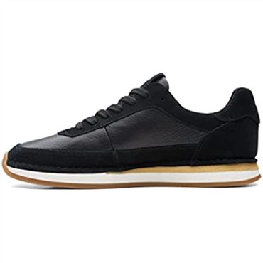Craft Run Encaje Negro Combinación Clarks
