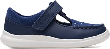 Zapatos De Cuero Para Niños Crest Moc En Clarks