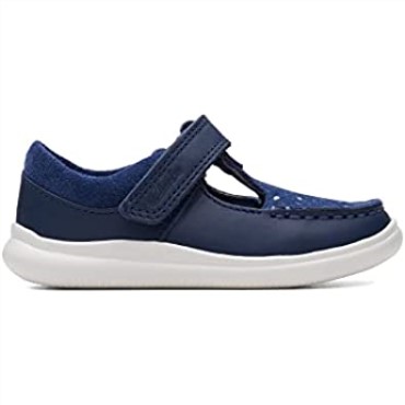 Zapatos De Cuero Para Niños Crest Moc En Clarks