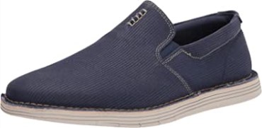 Mocasín Forge Free Clarks De Lona Azul Oscuro Para Hombre