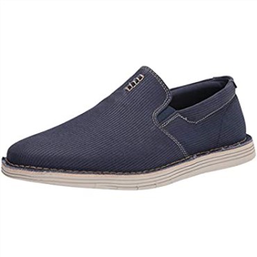 Mocasín Forge Free Clarks De Lona Azul Oscuro Para Hombre