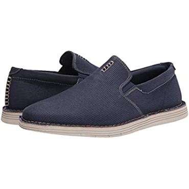 Mocasín Forge Free Clarks De Lona Azul Oscuro Para Hombre