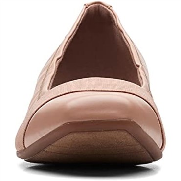 Rubor Oscuro Clarks Tilmont Slip Ballet Flat Para Mujer