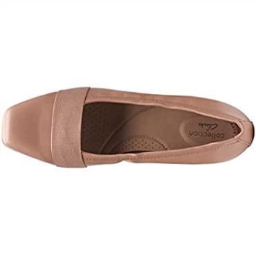 Rubor Oscuro Clarks Tilmont Slip Ballet Flat Para Mujer
