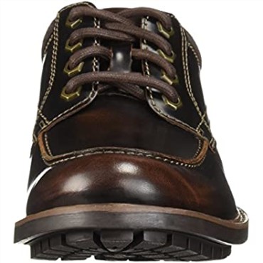 Mocasín Curington Walk De Hombre Clarks En Piel Marrón Oscuro