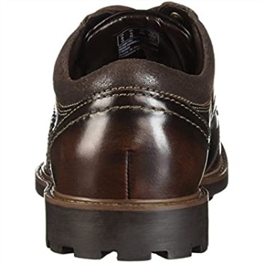 Mocasín Curington Walk De Hombre Clarks En Piel Marrón Oscuro