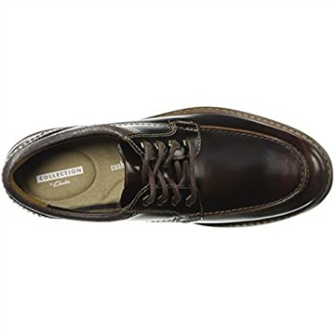 Mocasín Curington Walk De Hombre Clarks En Piel Marrón Oscuro