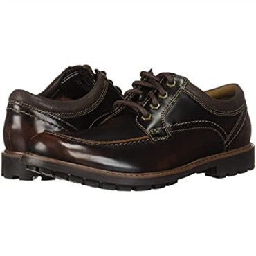 Mocasín Curington Walk De Hombre Clarks En Piel Marrón Oscuro
