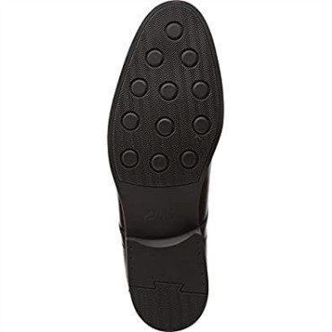 Cuero Marrón Oscuro Clarks Hombres Whiddon Pace Oxford