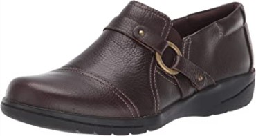 Zapato De Salón Cheyn Fame De Mujer Clarks En Piel Marrón Oscuro