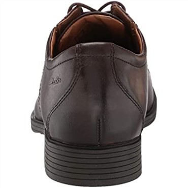 Gorra Whiddon De Hombre En Piel Marrón Oscuro Oxford Clarks