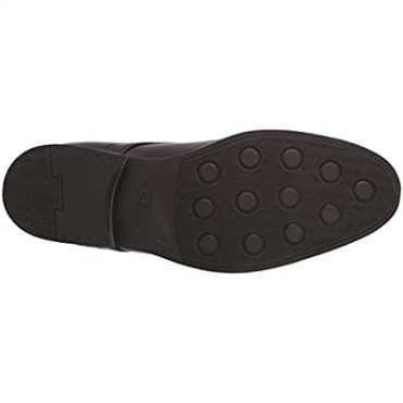 Gorra Whiddon De Hombre En Piel Marrón Oscuro Oxford Clarks