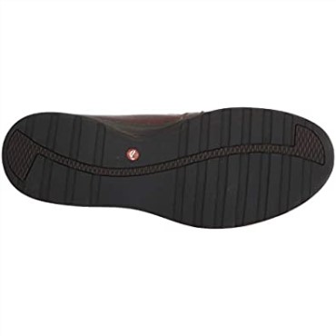 Mocasín De Mujer Combi Un Adorn Con Cremallera En Piel Marrón Oscuro Clarks