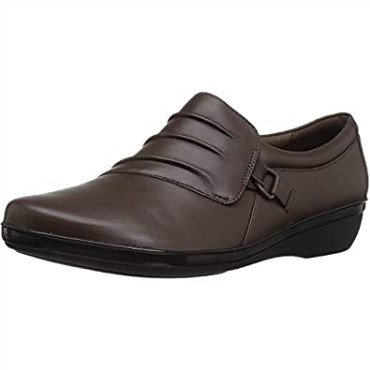 Mocasines Mujer Marron Oscuro Everlay Heidi Slip-on Clarks